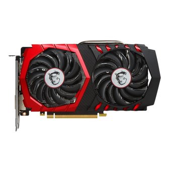  Видеокарта MSI GeForce GTX 1050 Ti Gaming X 4G PCI-E nVidia GeForce GTX 1050TI 4096Mb 128bit GDDR5 1290/7108 DVIx1/HDMIx1/DPx1/HDCP Ret 