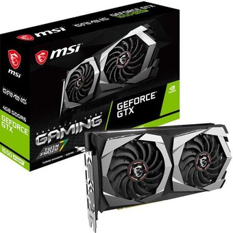  Видеокарта MSI GTX 1650 Super Gaming nVidia GeForce GTX 1650Super 4096Mb 128bit GDDR6 1485/12000/HDMIx1/DPx3/HDCP Ret 