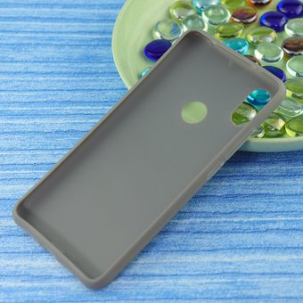  УЦ Чехол-накладка Original /силикон.джинс,иск.кожа/ для Xiaomi Redmi S2 серый (ПУ) 