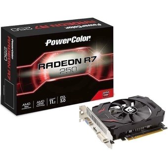  Видеокарта PowerColor AXR7 250 2GBD5-DH AMD Radeon R7 250 2048Mb 128bit GDDR5 800/4500 DVIx1/HDMIx1/CRTx1/HDCP Ret 