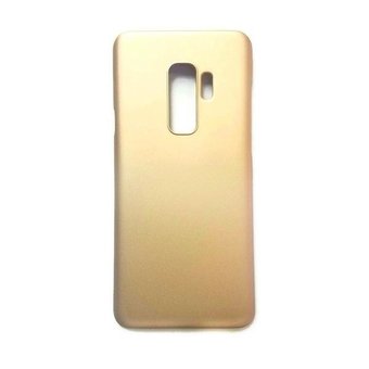 УЦ Чехол-накладка J-Case THIN для Samsung S9-plus золото (ПУ) 