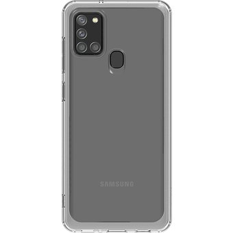  Чехол (клип-кейс) Samsung для Samsung Galaxy A21s araree A cover прозрачный (GP-FPA217KDATR) 