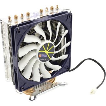  Кулер Titan Dragonfly 4 Soc-FM2+/AM2+/AM3+/1150/1151/1155/2011/ 4-pin 5-29dB Al+Cu 160W Ret 