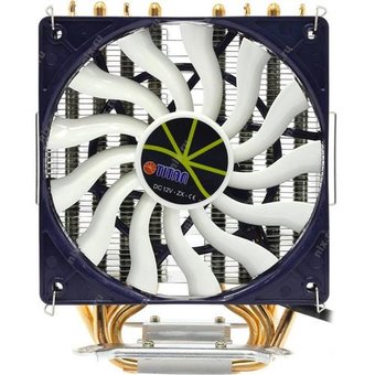  Кулер Titan Dragonfly 4 Soc-FM2+/AM2+/AM3+/1150/1151/1155/2011/ 4-pin 5-29dB Al+Cu 160W Ret 