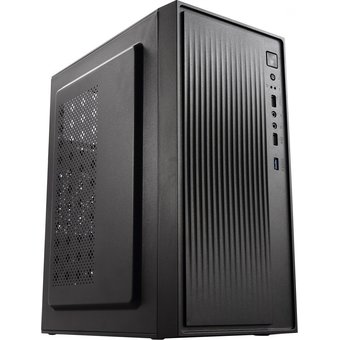  Корпус Accord ACC-261B черный без БП mATX 1x80mm 1x92mm 2x120mm 2xUSB2.0 1xUSB3.0 audio 