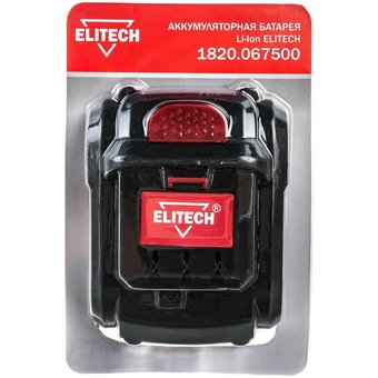  Аккумуляторная батарея ELITECH 14.4 V 4.0Ач  1820.067500 