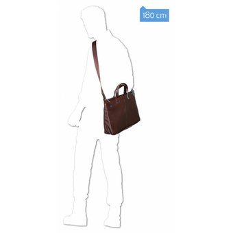  Сумка для ноутбука Piquadro Blue Square CA4021B2/MO коричневый натур.кожа 