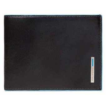  Кошелек мужской Piquadro Blue Square PU257B2R/N черный натур.кожа 