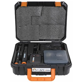  Набор WORX Гравер аккумуляторный WX739.9 + Выжигатель WX744.9 20V 2.0Ач кейс 