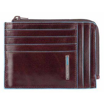  Чехол для кредитных карт Piquadro Blue Square PU1243B2R/MO коричневый натур.кожа 