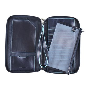  Мультипортмоне Piquadro Blue Square PP3246B2/BLU2 синий натур.кожа 