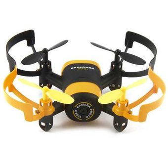  Квадрокоптер JXD 512V Elfin FPV 0.3Mpix avi ПДУ желтый/черный 