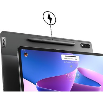  Планшет Lenovo Tab P12 Pro TB-Q706F ZA9D0013PL Snapdragon 870 (2.2) 8C RAM8Gb ROM256Gb 12.6" AMOLED 2560x1600 Android 11 темно-серый 