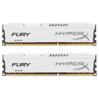  ОЗУ Kingston HyperX Fury White HX318C10FWK2/8 DDR3 DIMM 8Гб (2х4Гб) 1866MHz CL10 