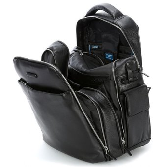  Рюкзак мужской Piquadro Modus CA3444MO/N черный натур.кожа 