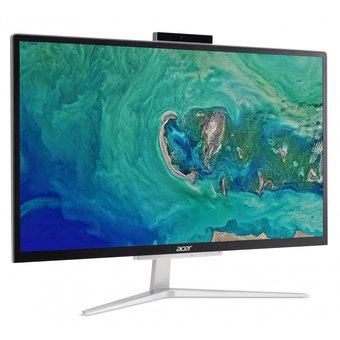  Моноблок Acer Aspire C22-865 (DQ.BBSER.012) silver 