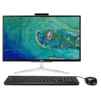  Моноблок Acer Aspire C22-865 (DQ.BBSER.012) silver 