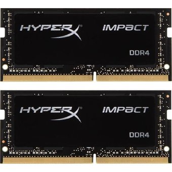  ОЗУ Kingston HyperX Impact HX429S17IBK2/32 DDR4 SODIMM 32Гб (2x16Гб) 2933MHz CL17, DDR4 