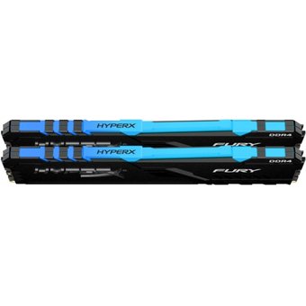  ОЗУ Kingston HyperX FURY Black RGB, HX436C17FB3AK2/16, DDR4 DIMM 16Гб (2x 8Гб) 3600MHz CL17 
