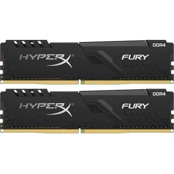  ОЗУ Kingston HyperX FURY Black HX426C16FB3K2/64 DDR4 DIMM 32Гб (2х32Гб) 2666MHz CL16 