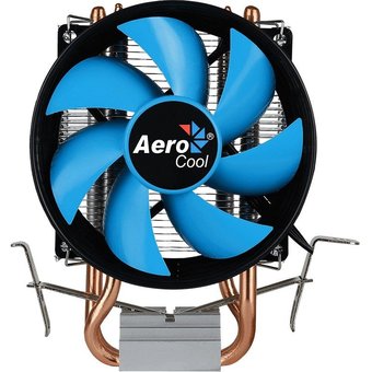  Кулер Aerocool Verkho 2 Soc-FM2+/AM2+/AM3+/AM4/1150/1151/1155/ 4-pin 15-25dB Al+Cu 110W 307gr Ret 