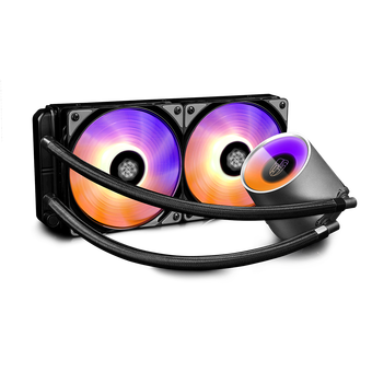  Комплект водяного охлаждения Deepcool Castle 240 RGB V2 