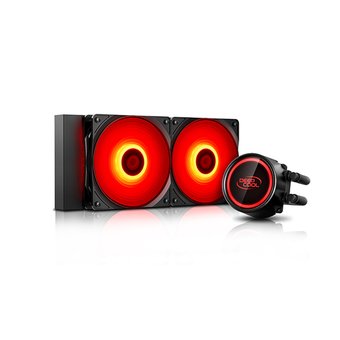  Комплект водяного охлаждения Deepcool Gammaxx L240T Red 