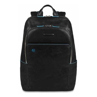  Рюкзак унисекс Piquadro Blue Square CA3214B2/N черный натур.кожа 
