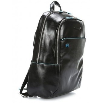  Рюкзак унисекс Piquadro Blue Square CA3214B2/N черный натур.кожа 