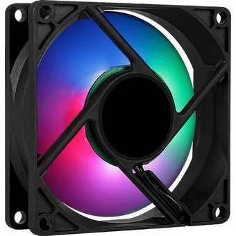  Вентилятор Aerocool Frost 8 (Frost 8 FRGB Molex + 3P) 80x80mm 3-pin 4-pin(Molex)28dB 90gr LED Ret 