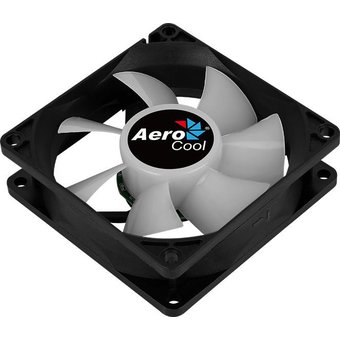  Вентилятор Aerocool Frost 8 (Frost 8 FRGB Molex + 3P) 80x80mm 3-pin 4-pin(Molex)28dB 90gr LED Ret 