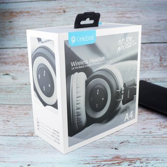  Наушники bluetooth YISON Celebrat A4 (серый) 