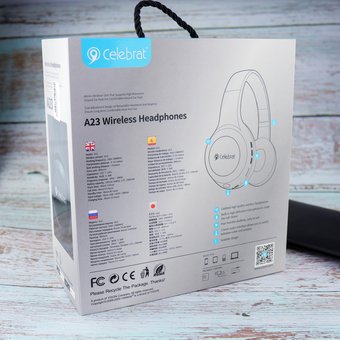  Наушники bluetooth YISON Celebrat A23 (черный) 