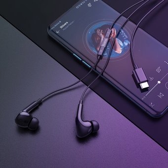 Наушники HOCO M1 Pro Original series earphones for Type-C, black 