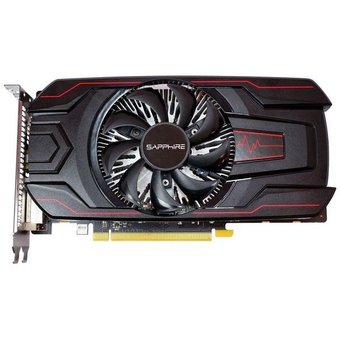  Видеокарта SAPPHIRE Radeon RX560 Pulse OC (11267-18-20G) 4GB 128bit GDDR5 (1300/7000) DVI-D/HDMI/DP-1.4, TPD 90W 