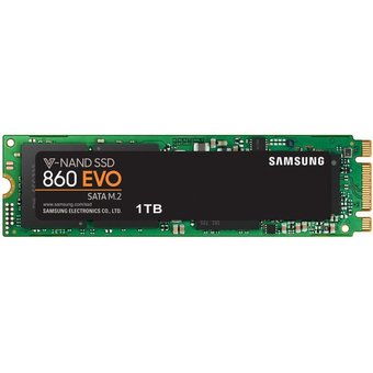  SSD Samsung MZ-N6E1T0BW 1Tb 860 EVO M.2 2280 Sata3 
