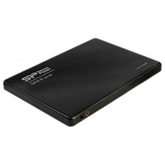  SSD Silicon Power Slim S60, box (SP120GBSS3S60S25) 2.5" 120GB Sata3 (7 mm, SandForce SF-2281, R/W: up to 550/500MB/s, Write 4KB (макс): 85.000 IOPS) 