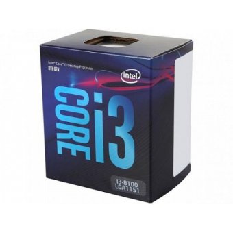  Процессор Intel Core i3 8100 Soc-1151v2 (BX80684I38100 S R3N5) (3.6GHz/Intel UHD Graphics 630) Box 