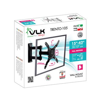  Кронштейн VLK Trento-105 black 
