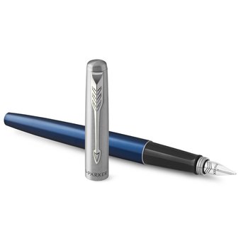  Ручка перьевая Parker Jotter Core F63 (2030950) Royal Blue CT M перо сталь нерж подар.кор. 