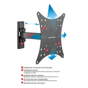  Кронштейн Arm media MARS-3 black 