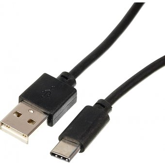  Дата-кабель Type-C 1.8м черный 