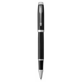  Ручка роллер Parker IM Core T321 (1931658) Black CT F черные чернила подар.кор. 