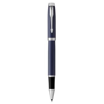  Ручка роллер Parker IM Core T321 (1931661) Matte Blue CT F черные чернила подар.кор. 