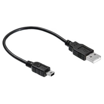  Дата-кабель Buro OTG_MINI USB mini 0.2м черный 
