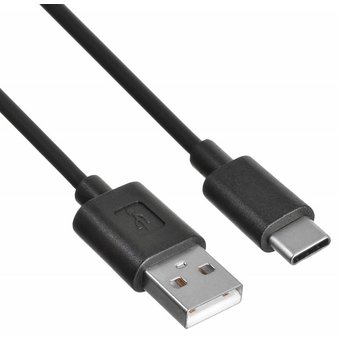  Дата-кабель Buro BHP USB-C 1M Type-C 1м черный 
