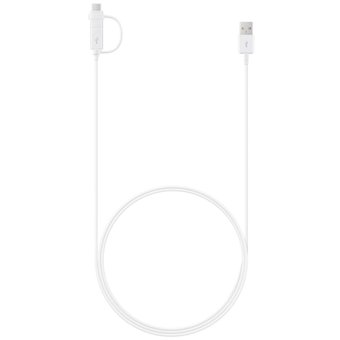  Дата-кабель Samsung EP-DG930DWEGRU micro 1.5м белый 