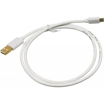  Дата-кабель 2A Square micro 0.75м белый 