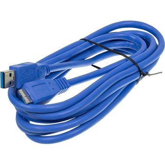  Дата-кабель Ningbo micro блистер 3м синий 