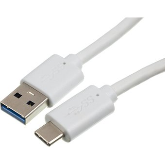  Дата-кабель Buro BHP USB-TPC-3W Type-C 3м белый 